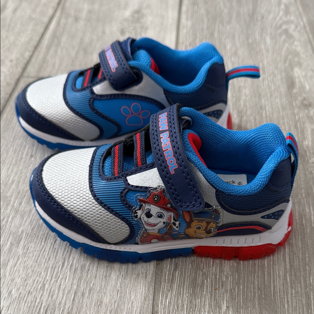 Toddler Paw Patrol Light Up Sneakers, Size 8